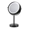 ZRKADLO S OSVETLENÍM MIRRI 1-EXT- - čierna, Modern, kov/sklo (21/32/21cm) - Mömax