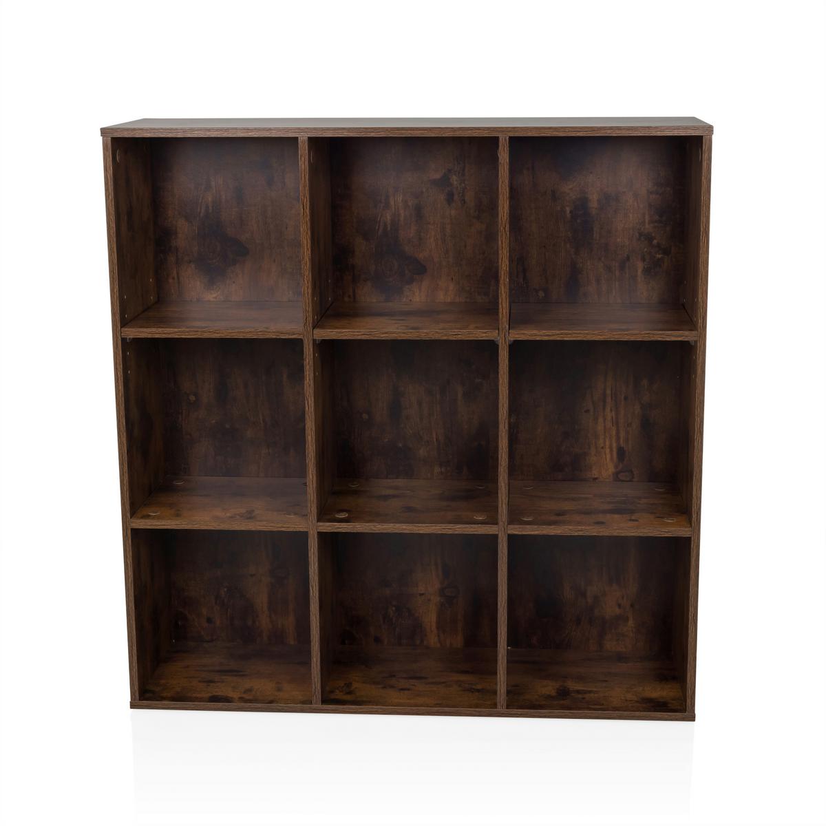 Regal Bjorke Eichefarben B: 97,5 cm - Eichefarben, MODERN, Holz (97,5/100/30cm) - MID.YOU
