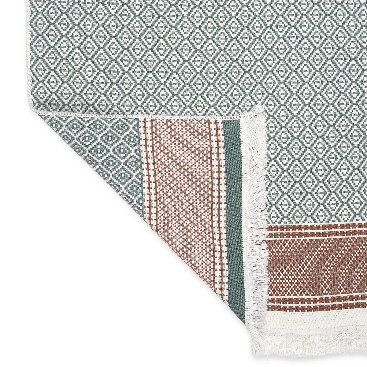 RUČNE TKANÝ KOBEREC Azteca 1, 80/150cm - zelená, Modern, textil (80/150cm) - Mömax
