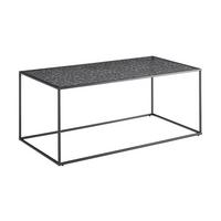 Couchtisch Schwarz B: 55 Cm - Schwarz, Design, Glas/Metall (110/55/45cm) - Livetastic
