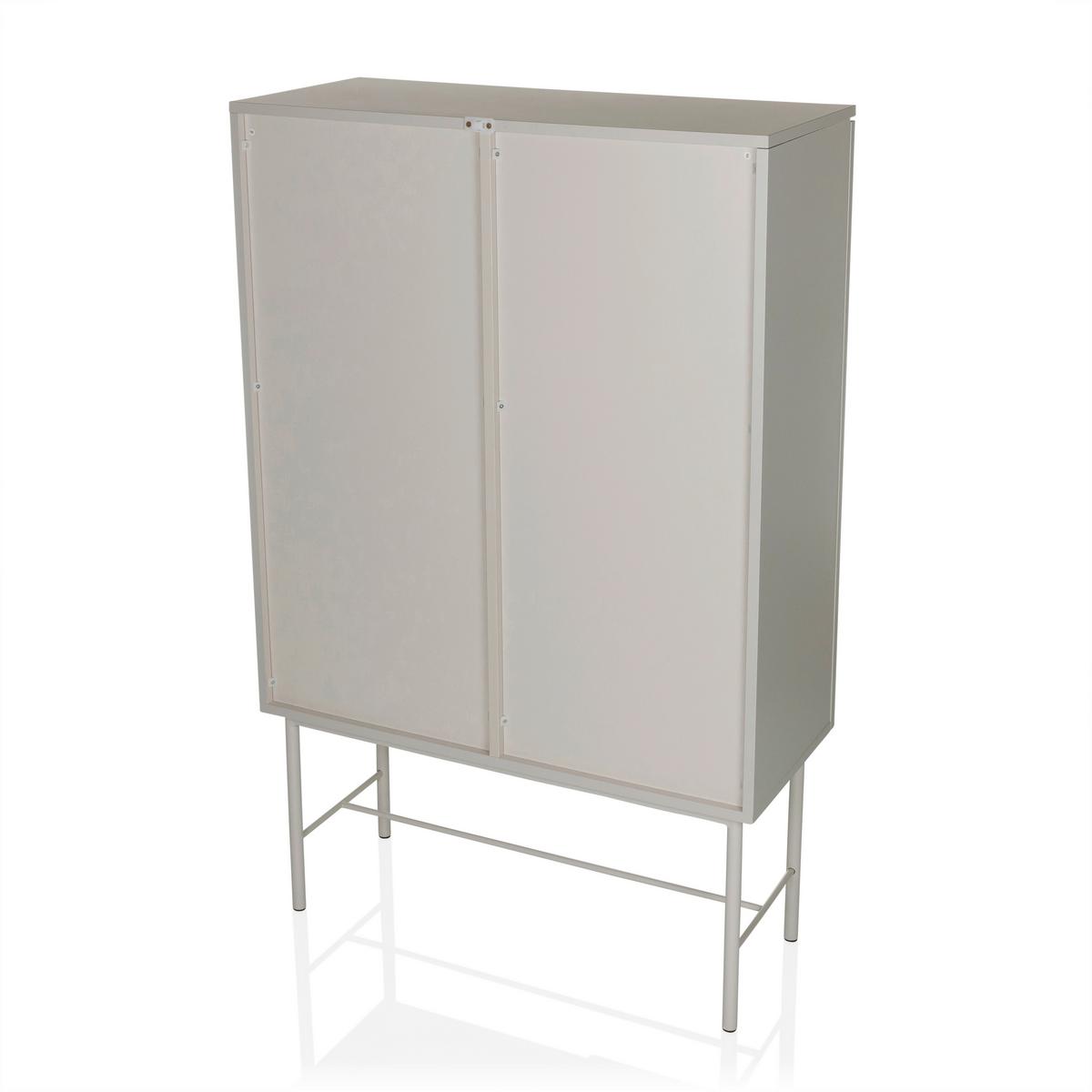 Regal Sio Grau B: 82 Cm - Grau, MODERN, Holzwerkstoff (82/35/130cm) - MID.YOU