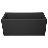 Pflanztopf Basalt Kunststoff Betonoptik Anthrazit - Anthrazit, Basics, Kunststoff (100/43/40cm)