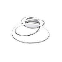 LED-DECKENLEUCHTE R67051106 BOLOGNA - Chromfarben, Design, Metall (50/28/48cm)