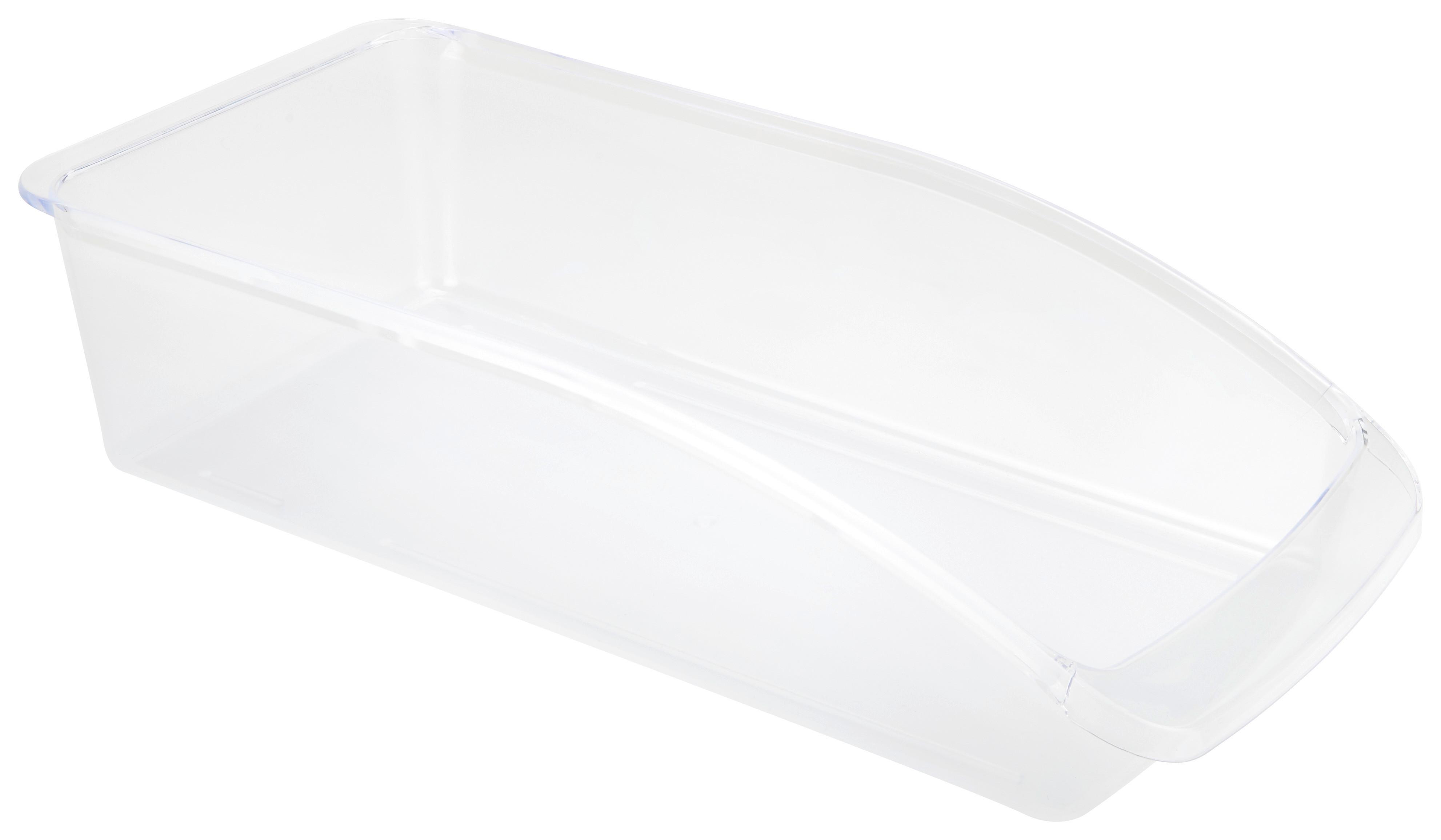 Kühlschrankbox Anett transparent ca. 33/15/8 cm - Transparent, KONVENTIONELL, Kunststoff (33/15/8cm) - Luca Bessoni