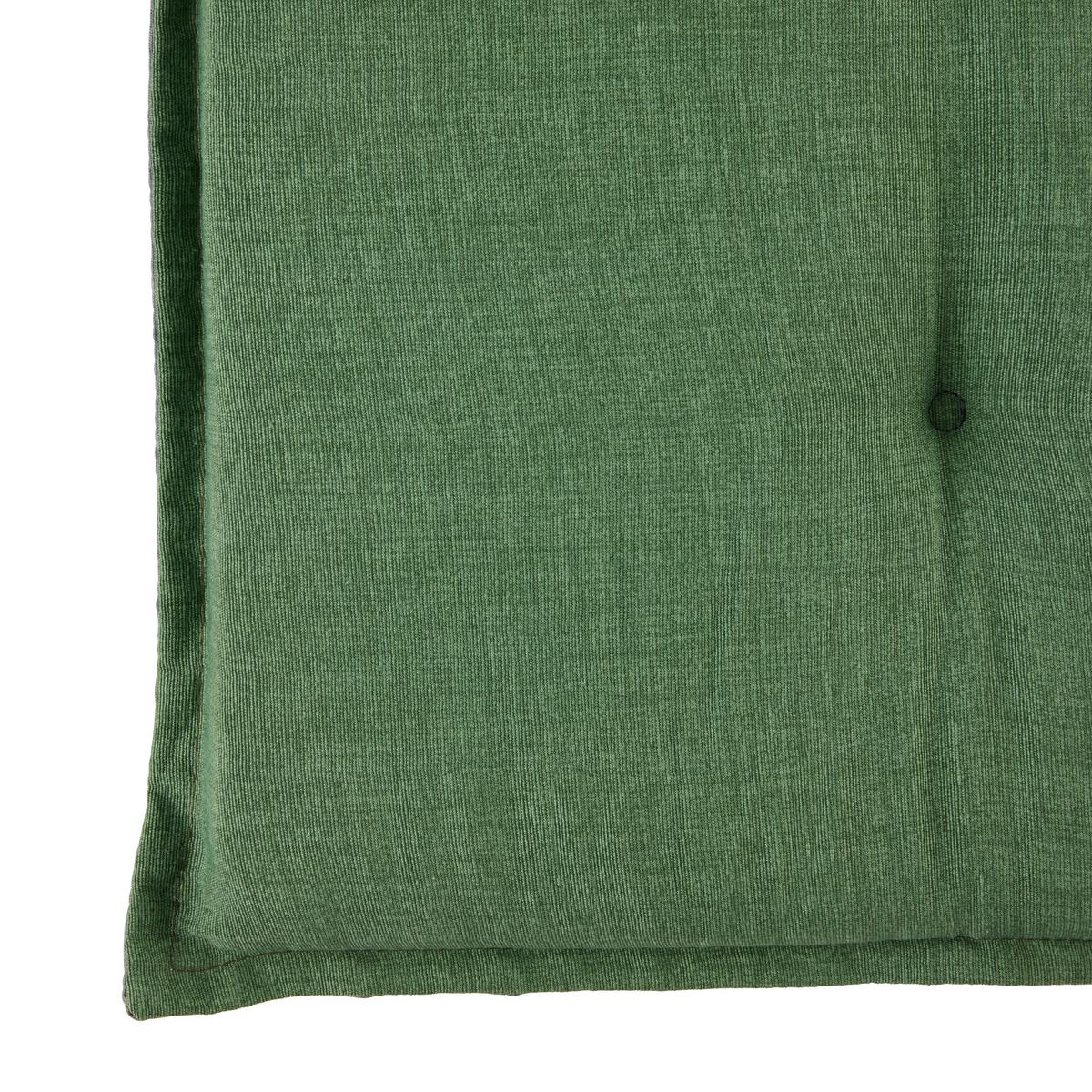 PODLOŽKA NA ŽIDLI GENF 2 - lesní zelená, Basics, textil (120/48/5cm) - Mömax