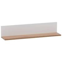 Wandregal Jelda - Eiche Wotan/Weiß, MODERN, Holzwerkstoff (80/15,7/17,3cm) - MID.YOU