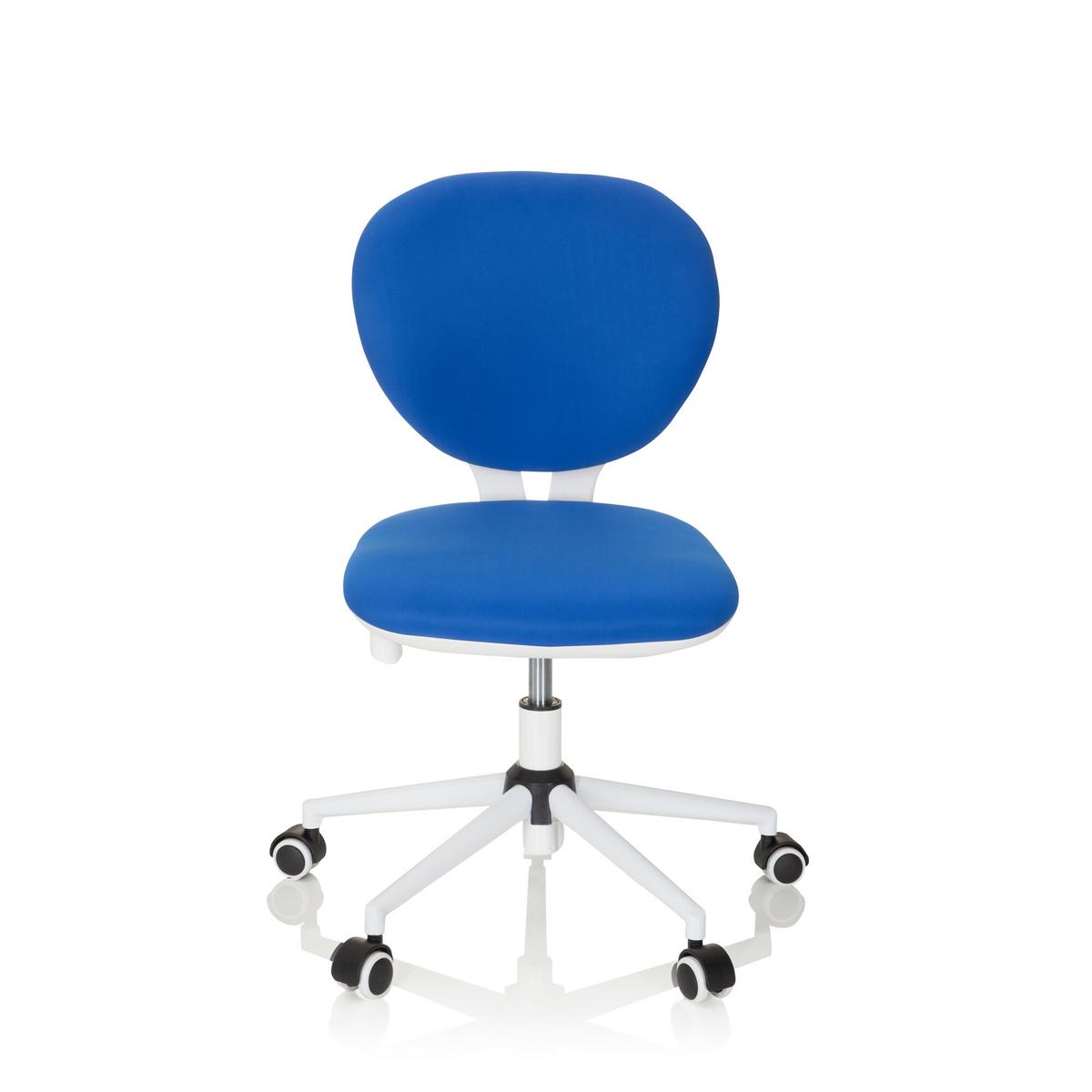 Jugenddrehstuhl Kid Vivo Stoff Blau - Blau, Basics, Kunststoff (43/82-95/56cm) - MID.YOU