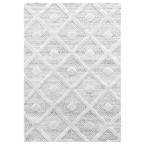 Tkaný koberec 200x290cm, sivá - sivá, Konventionell, textil (200/290cm)
