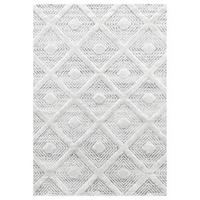 Tkaný koberec 200x290cm, sivá - sivá, Konventionell, textil (200/290cm)