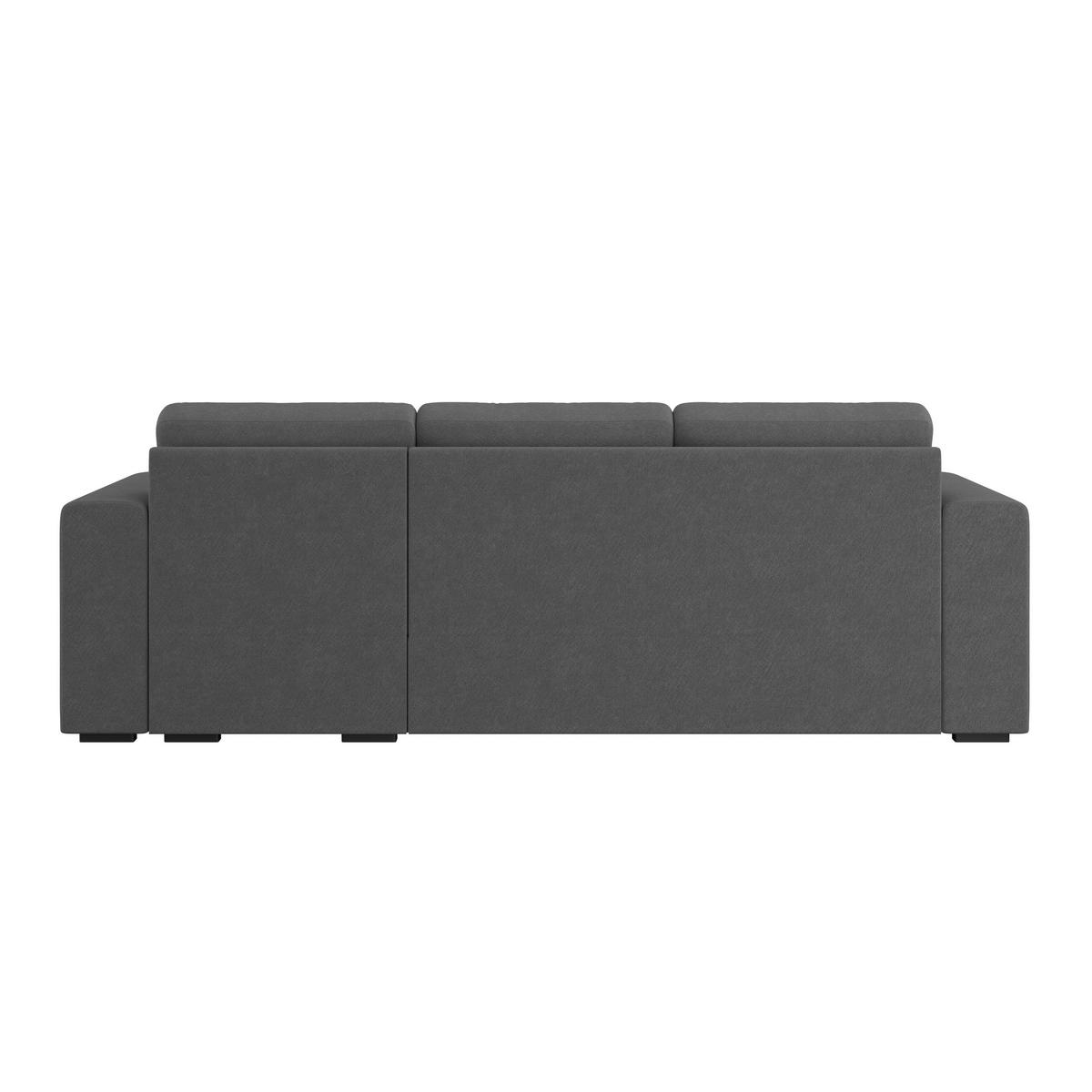 Ecksofa Jan Anthrazit S: 247x155 Cm - Anthrazit, Trend, Textil (247/155cm)