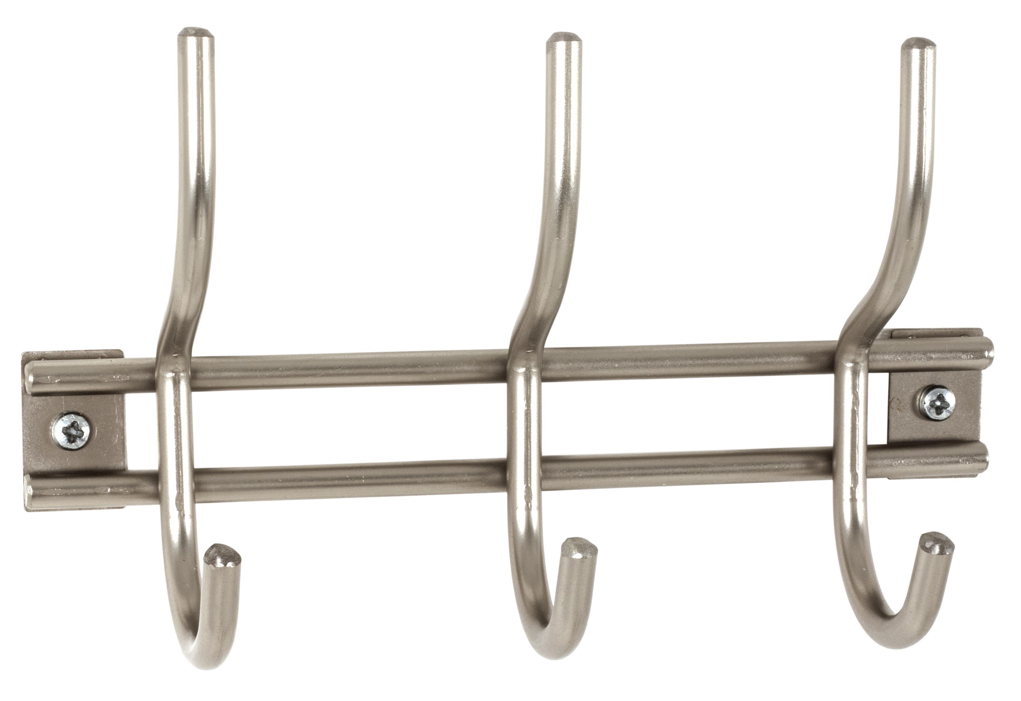 Akasztóléc Eider 3 18757 - Nemesacél, modern, Fém (22/14/8cm)