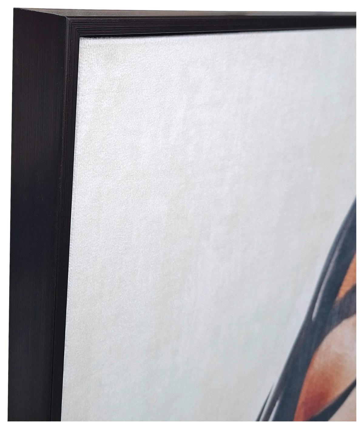 Obraz na plátne DENISE BIG - viacfarebná/farba wenge, kompozitné drevo/textil (100/140cm) - Mömax