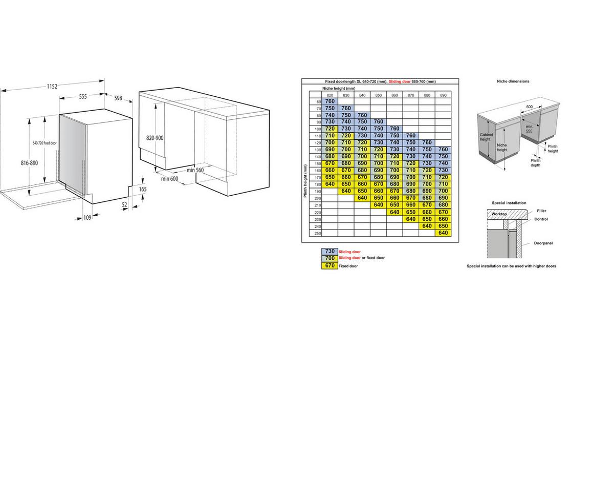 Geschirrspüler Gv16d5 - Basics (59,8/81,6/55,5cm) - Gorenje