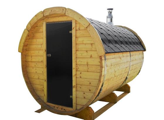 Saunafass Sf3.0 3m - Naturfarben, Design, Holz (190/190/300cm) Saunafass Sf3.0 3m - Naturfarben, Design, Holz (190/190/300cm)