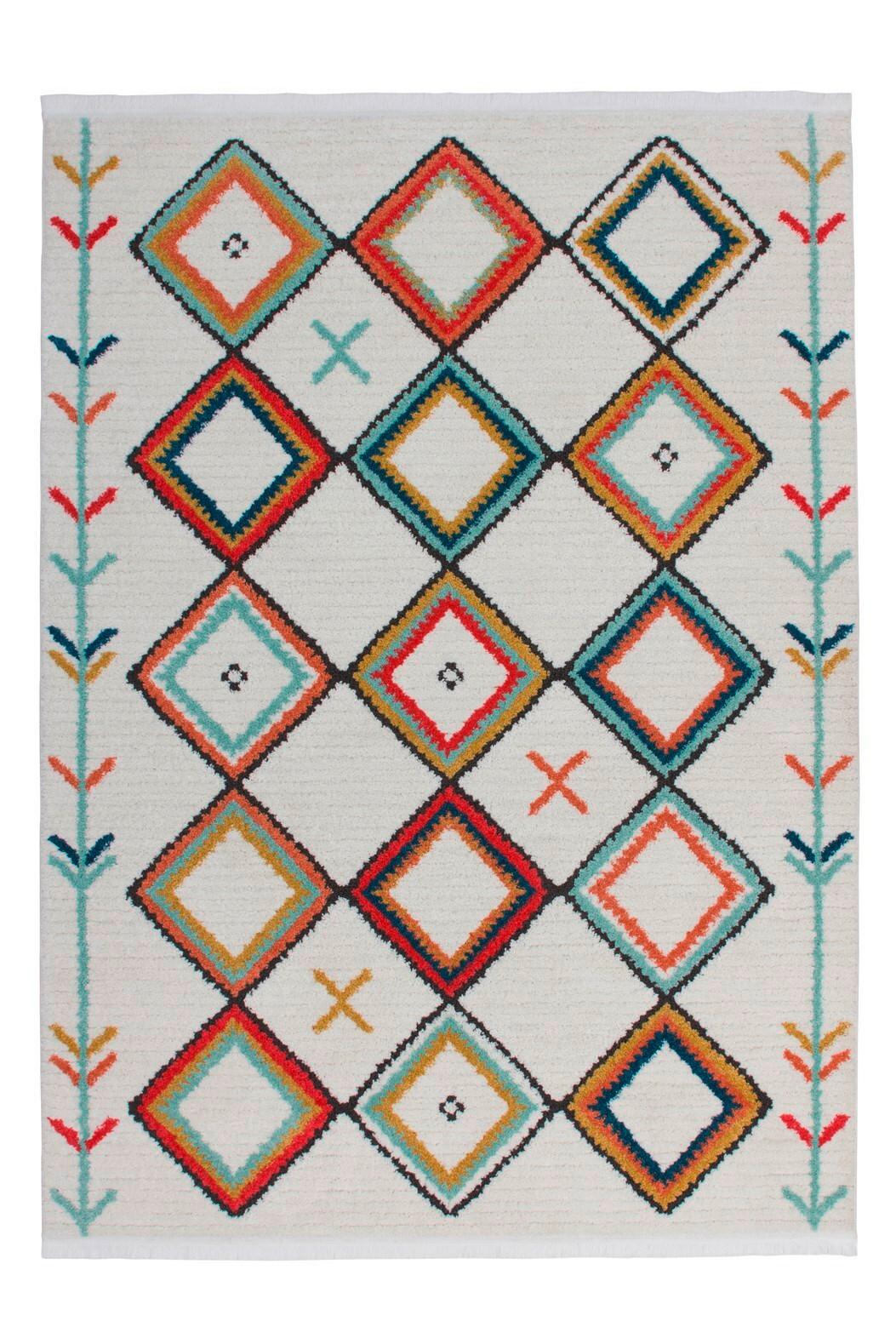 Teppich Agadir Multicolor, 120x170 cm - Multicolor, KONVENTIONELL, Textil (120/170cm)