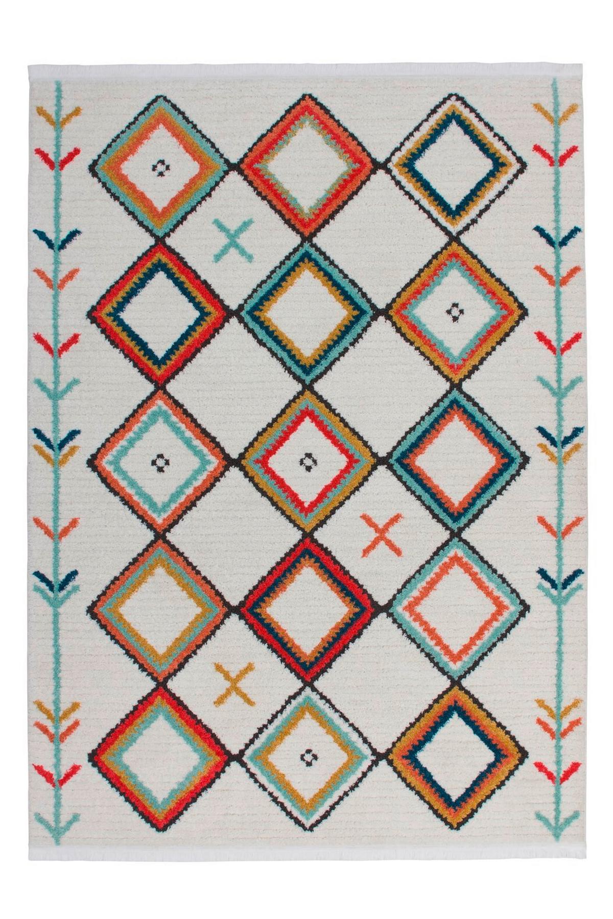 Teppich Agadir Multicolor, 120x170 cm - Multicolor, KONVENTIONELL, Textil (120/170cm)