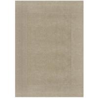 Handwebteppich Woll Bordüre Beige 160x230 - Beige/Naturfarben, Basics, Textil (160/230cm)