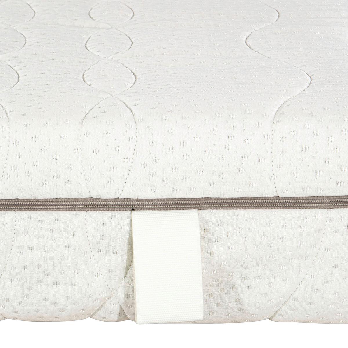 Komfortschaummatratze Primo 90x200cm Mittelfest - Weiß, Textil (90/200cm) - Primatex