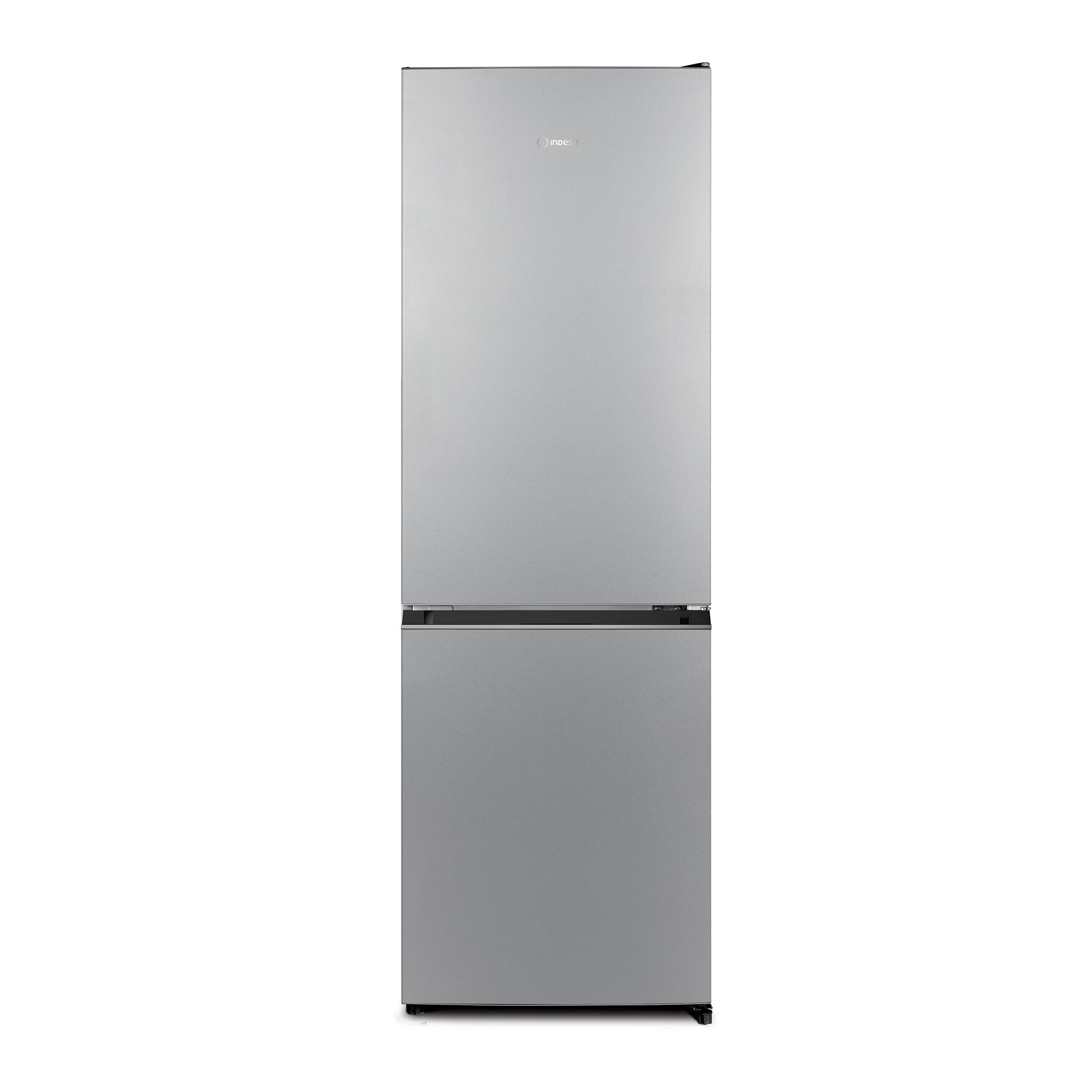 Kühl-Gefrier-Kombination INK25 322S4E, ges. Volumen ca. 322 L - Silberfarben, Basics (59,5/183,5/63,5cm) - Indesit