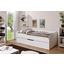 Ausziehbett inkl. Schublade Echtholz 90x200 Micki, Weiß - Weiß, Natur, Holz (90/200cm) - Livetastic Ausziehbett inkl. Schublade Echtholz 90x200 Micki, Weiß - Weiß, Natur, Holz (90/200cm) - Livetastic
