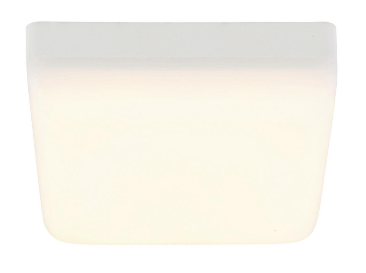 Led-deckenleuchte 12388-8w Matthew - Weiß, Basics, Kunststoff (12/12/4,5cm) - Globo