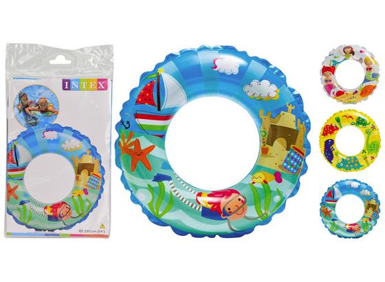 Schwimmring Seafriend - Blau/Gelb, Basics, Kunststoff (61cm) - Intex Schwimmring Seafriend - Blau/Gelb, Basics, Kunststoff (61cm) - Intex