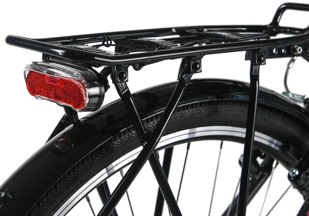 Damenrad Dacapo Padova Schwarz 28 Zoll, Rh 48 cm - Schwarz, Basics, Metall (25/140/60cm)