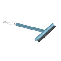 STĚRKA NA SPRCHOVÉ KOUTY CHRIS - modrá, Moderní, plast (20/20,6/2,1cm) - Premium Living