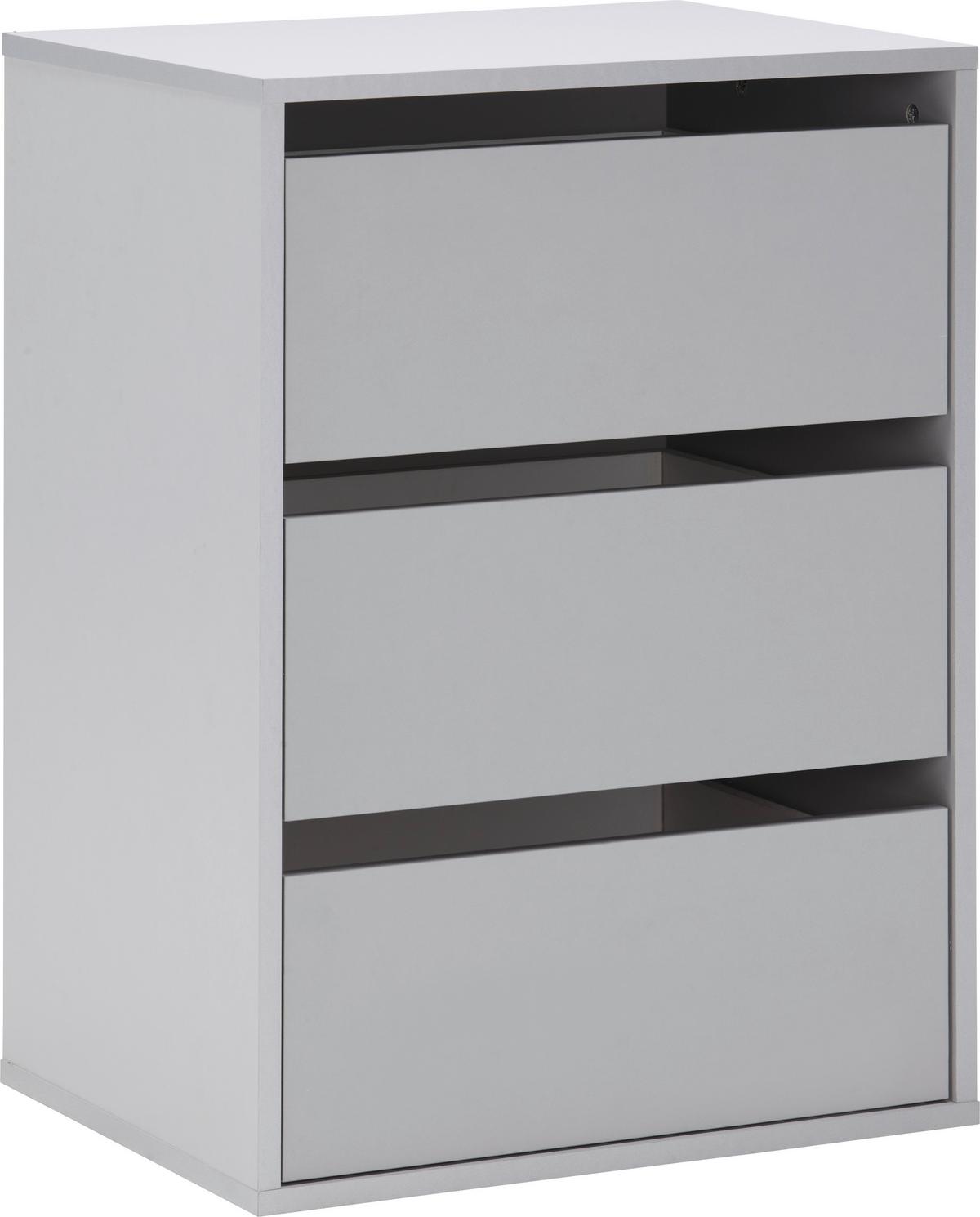 Fiókos Betét Express - szürke, műanyag/faalapú anyag (51/70,6/39,6cm)