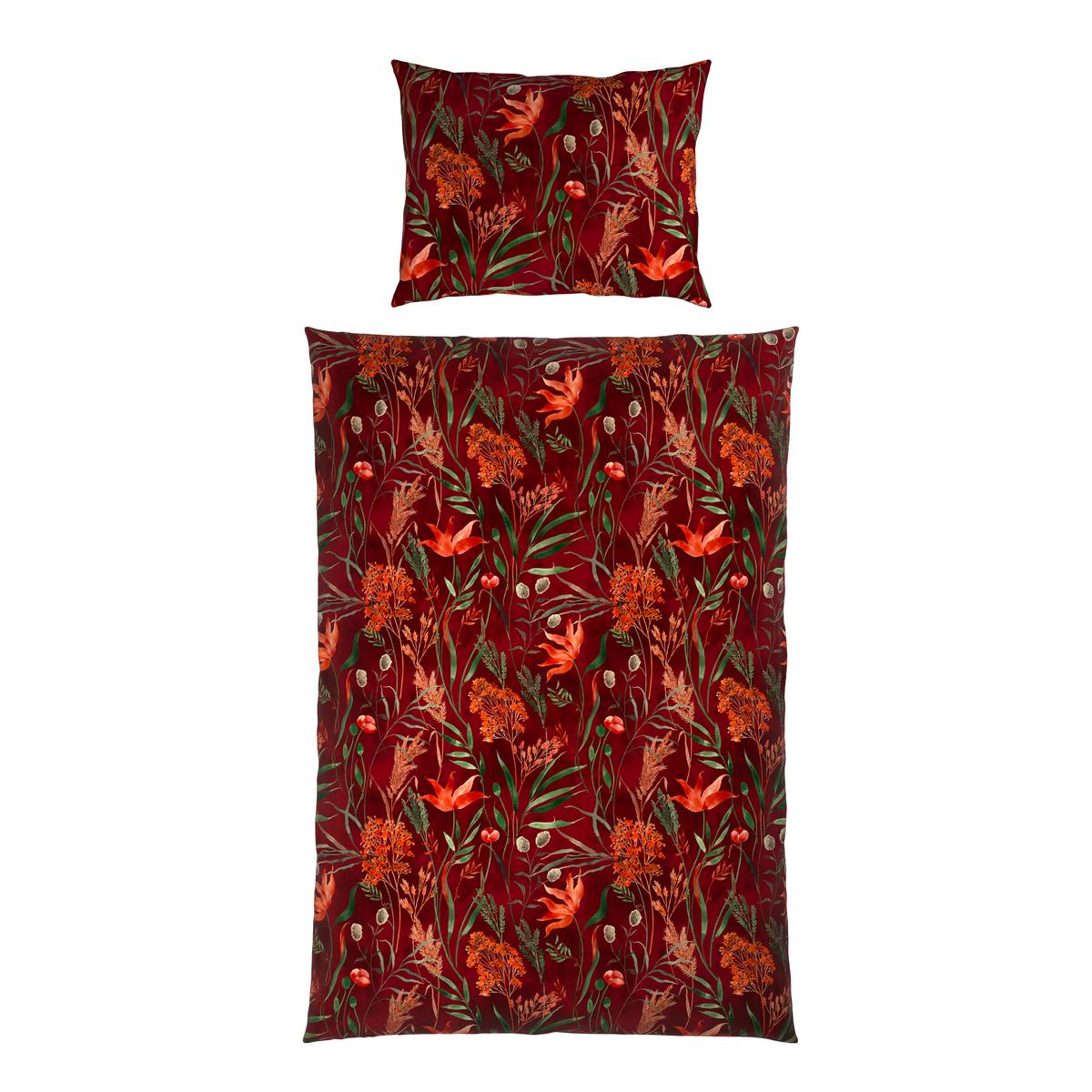 POVLEČENÍ NORA - červená, Moderní, textil (140/200cm) - Mömax