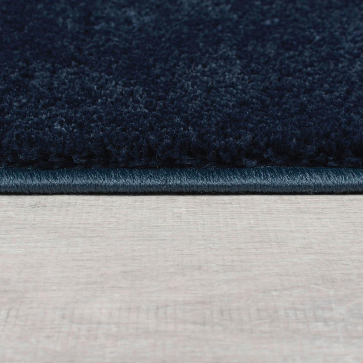 Webteppich Sheen Rug Dark Blue 160x230 - Blau, Basics, Textil (160/230cm)