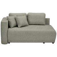 CHAISELONGUE NELLO - Schwarz/Braun, KONVENTIONELL, Textil (93/73/171cm) - MID.YOU
