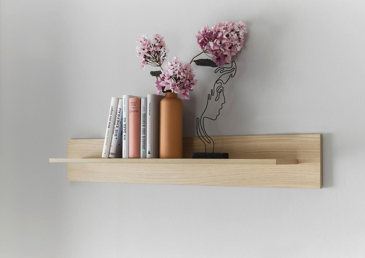 Wandboard Svante Torge Eichefarben B: 107 cm - Eichefarben, Design, Holzwerkstoff (107/20/17cm) - MID.YOU