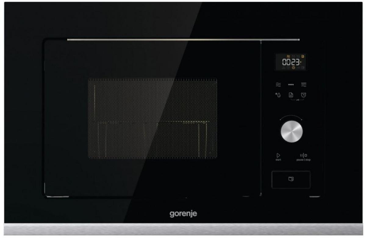 Vstavaná mikrovlnná rúra Gorenje BMX201AG1BG - čierna, Modern (59,5/38,8/34,4cm) - Gorenje