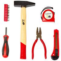 Werkzeugset Marcel 15-tlg. Aus Crv-Stahl - Grün, Basics, Holz/Kunststoff (35/25/3,5cm) - Homezone
