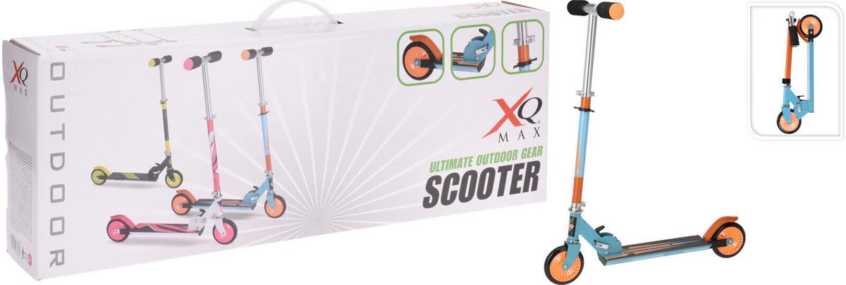 Kinderscooter Roller Blau-Orange - Multicolor, Basics, Metall (90/81/90cm) - BUNINO