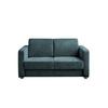 Schlafsofa Mia Mikrofaser Türkis, B: 159 Cm - Türkis/Chromfarben, Basics, Textil (159/88/87cm) - Livetastic