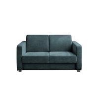 Schlafsofa Mia Mikrofaser Türkis, B: 159 Cm - Türkis/Chromfarben, Basics, Textil (159/88/87cm) - Livetastic