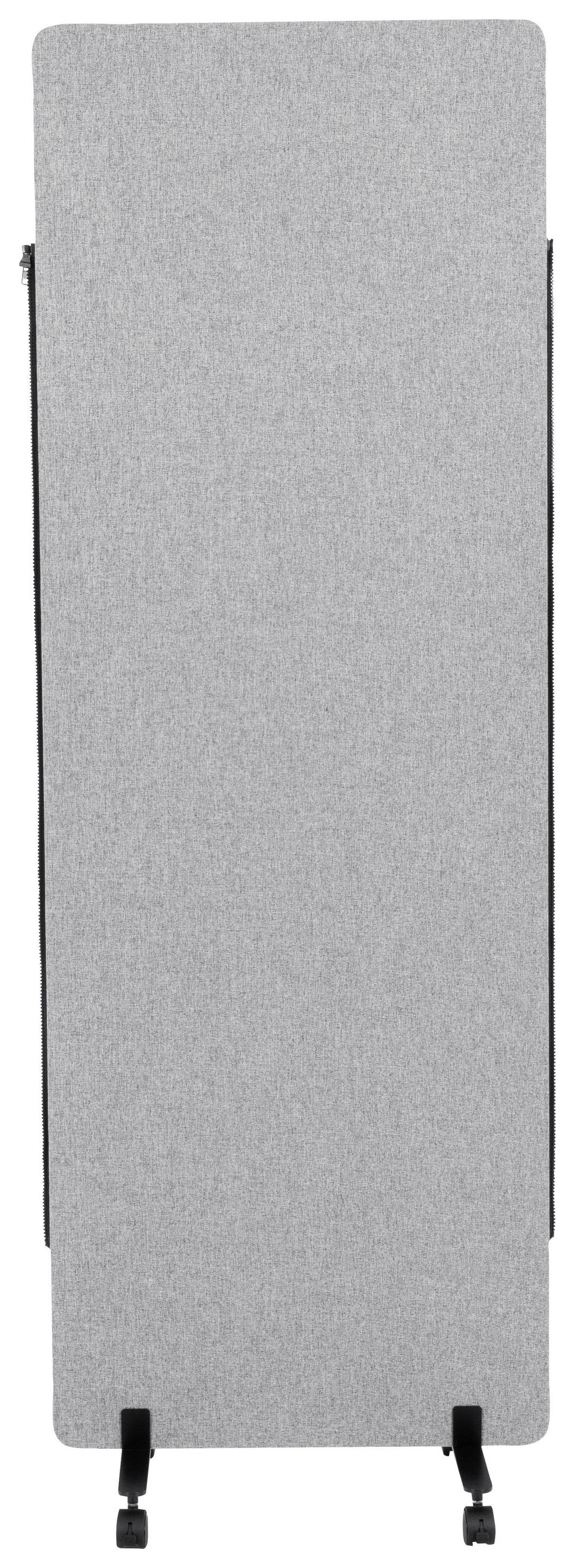 Trennwand Flexmiut - Hellgrau, Basics, Kunststoff/Textil (60/177/3cm) - MID.YOU