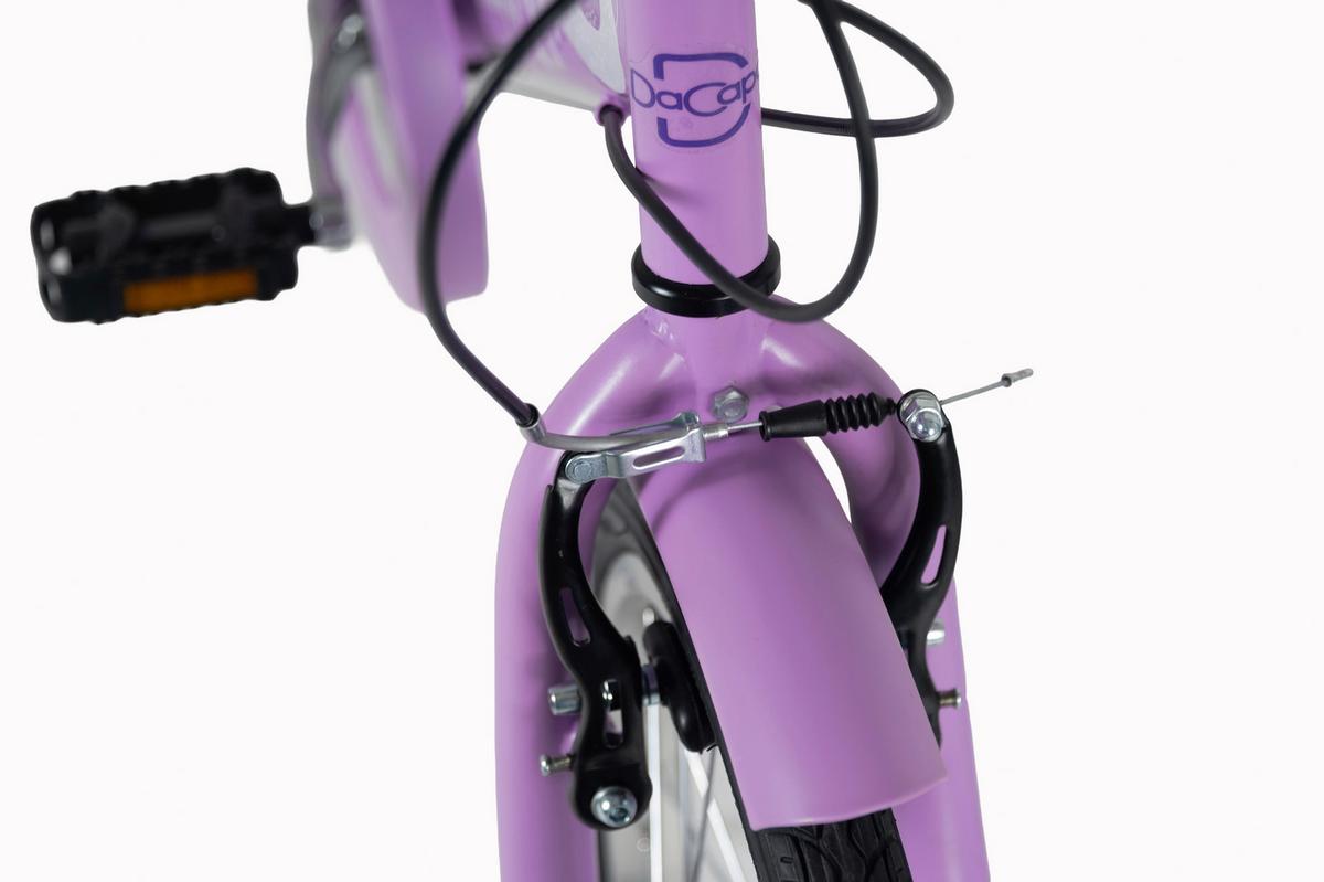 Kinderfahrrad 20 Zoll DaCapo blau - Lila, Basics, Metall (25/140/60cm)