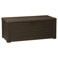 Kissenbox Wasserdicht Woody 148x60x72 cm, 550 L Braun - Braun, MODERN, Kunststoff (148/60/72cm)