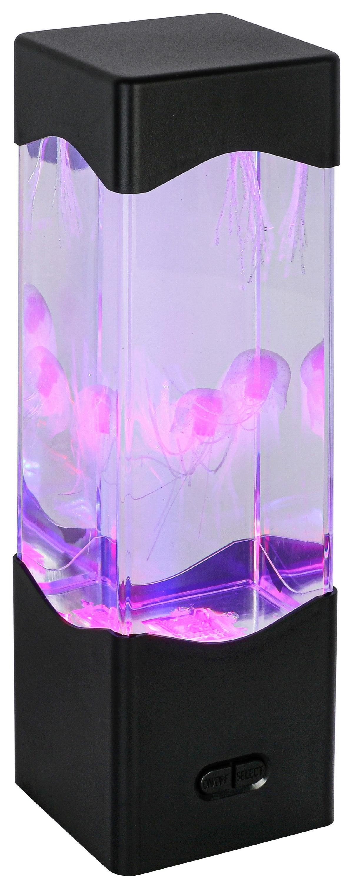 DEKORAČNÉ LED SVIETIDLO QUALI - priehľadné/čierna, Modern, plast (7,5/23,3/7,5cm) - Mömax