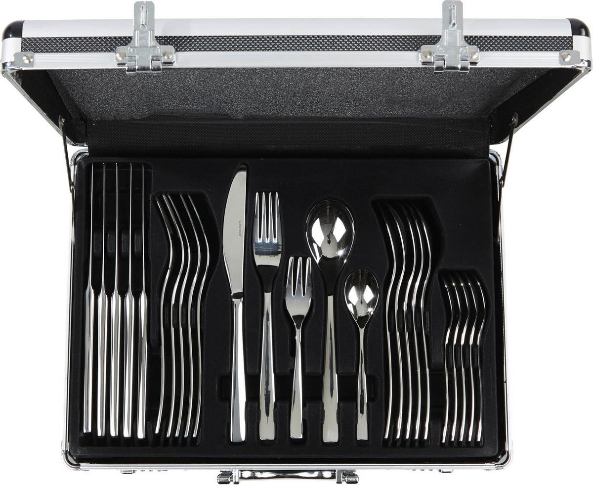 Besteckset 60-Teilig Ottawa für 12 Personen - Edelstahlfarben, KONVENTIONELL, Metall (37/27/11,5cm) - Berndorf
