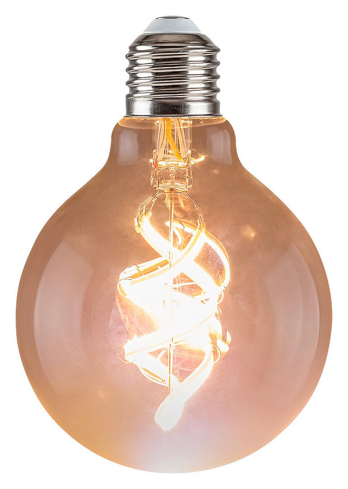 Led Izzó Fil.smart 1989 - Basics, Üveg/fém (9.5/13/9.5cm) - Rabalux