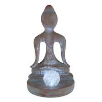 Solarleuchte Bronzefarben Grau - Klar/Bronzefarben, KONVENTIONELL, Glas/Kunststoff (17,5/15/30cm) - Globo