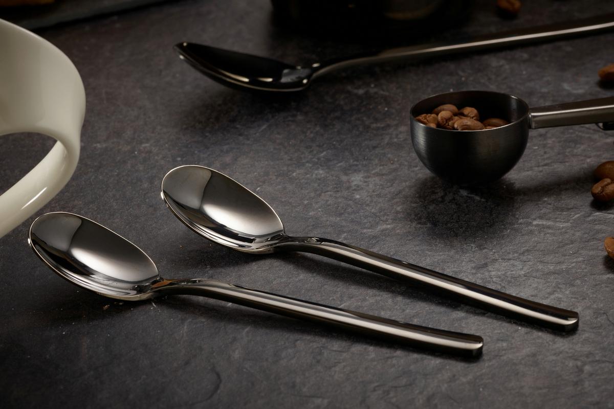 Kaffeeset Echtwerk Kaffeezubehör-Set - Schwarz, Design, Metall (10,5cm) - Echtwerk