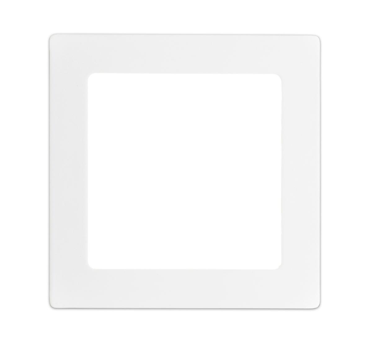 LED-Deckenleuchte L: 30 cm dimmbar - Weiß, Basics, Kunststoff/Metall (30/30/3,5cm) - Näve