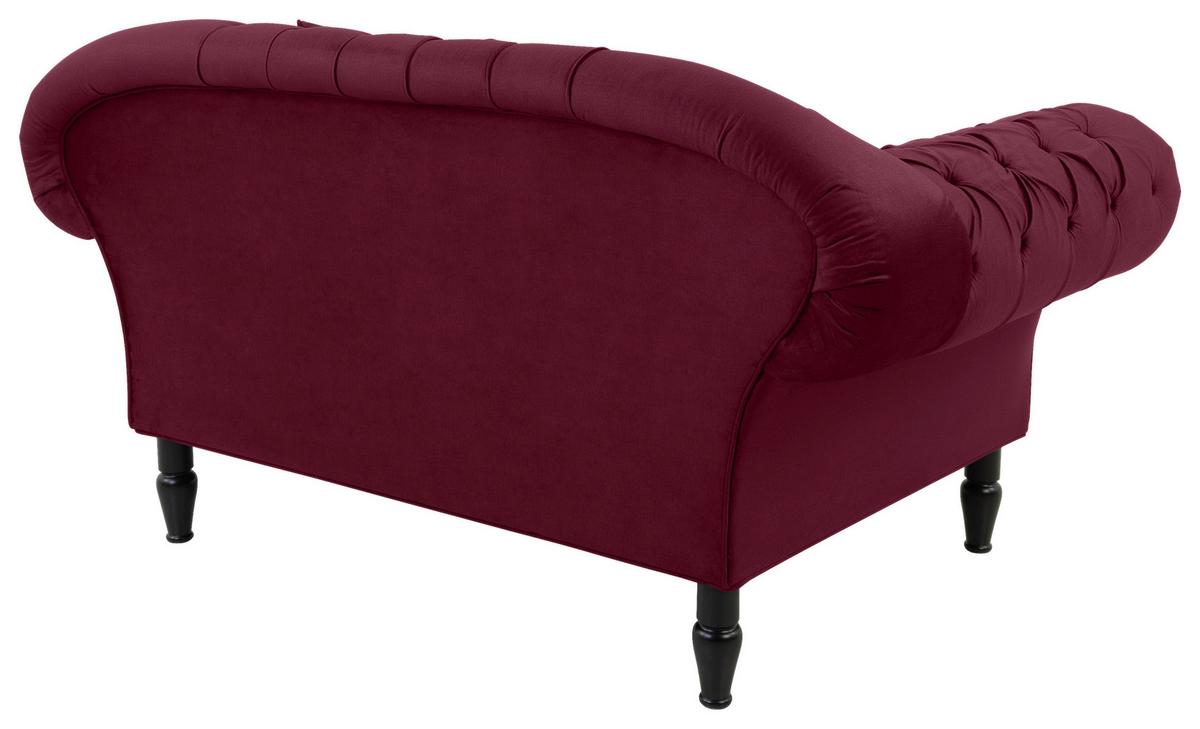 XXL-Sessel Cupido - Rot/Schwarz, Design, Textil (180/94/103cm) - MID.YOU