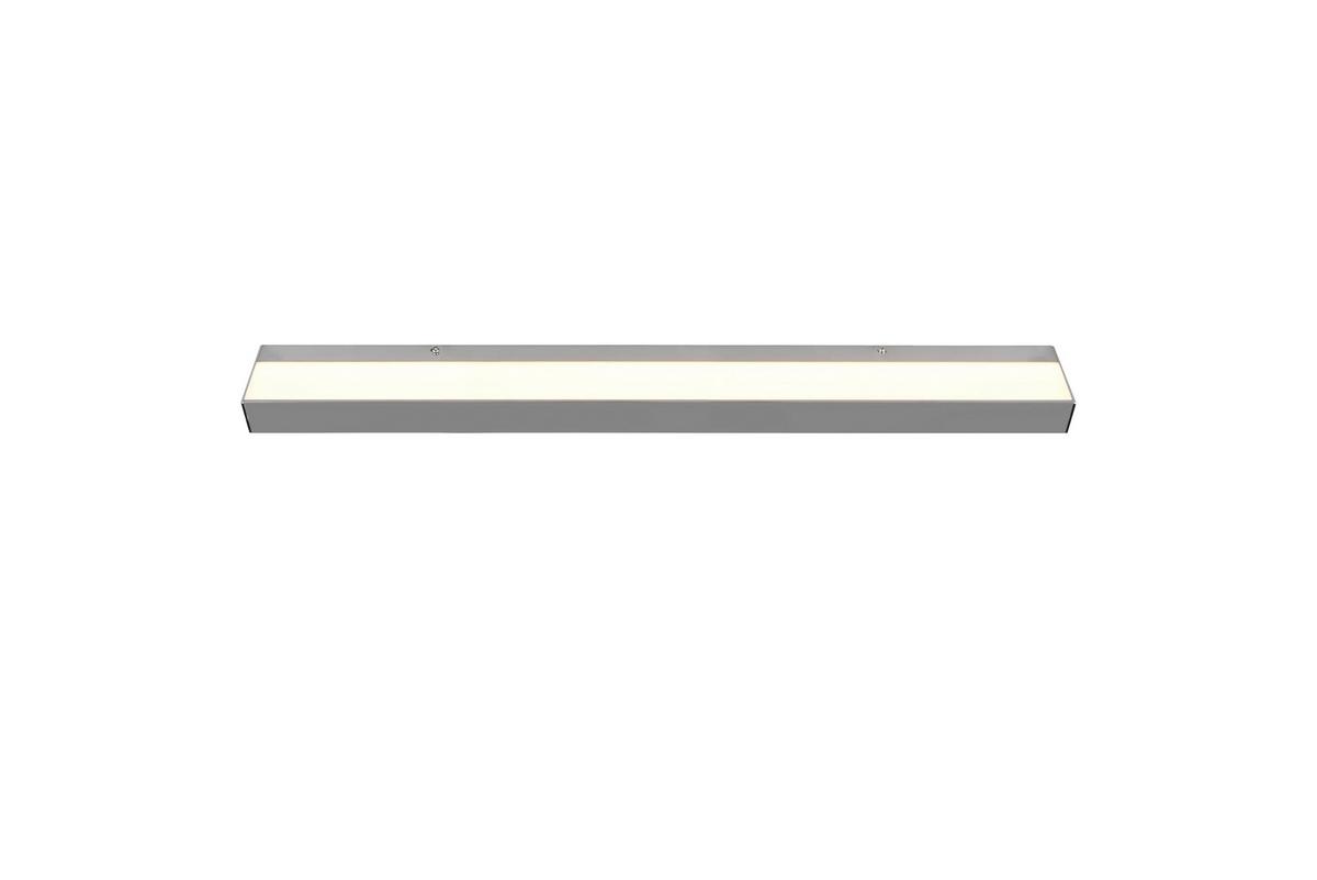 Led Bad-Wandleuchte Rocco Ip44 Warmweiß/Tageslichtweiß - Chromfarben/Weiß, Basics, Kunststoff/Metall (3,6/90/8cm) - Trio Leuchten