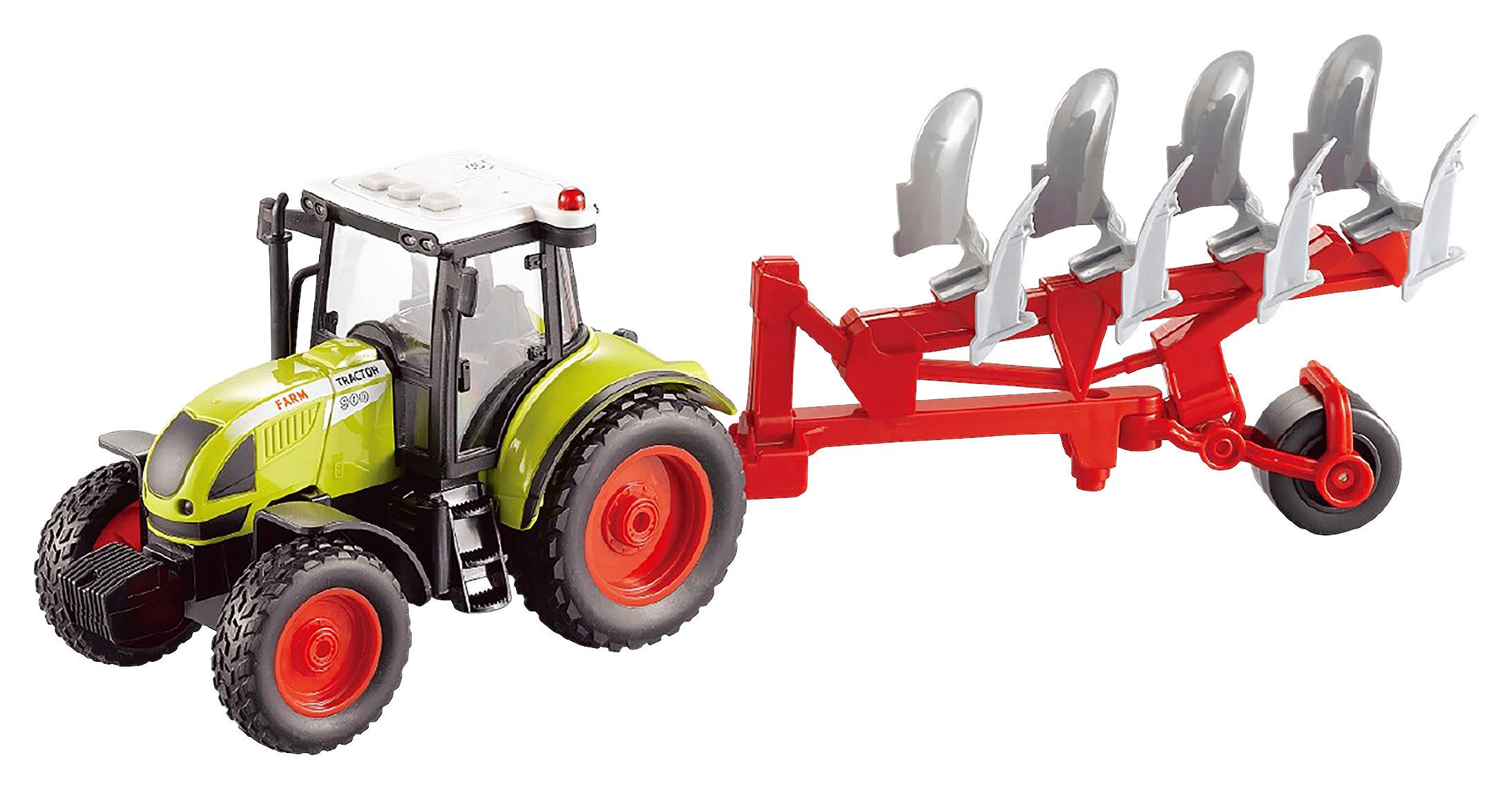 Traktor Max - Gelb/Rot, Basics, Kunststoff (42,50/12/19cm)